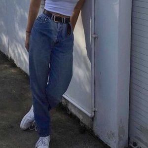 Medium Wash Mom Jeans